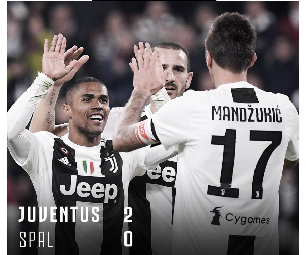 La Juventus vince anche contro la Spal, Allegri: "Meglio nel secondo tempo"