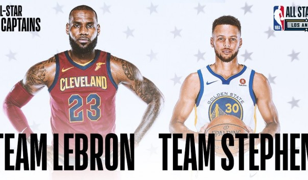 NBA All-Star Game 2018, la composizione delle due squadre