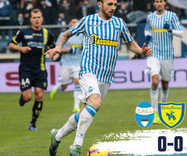 Serie A - Tutti scontenti al Paolo Mazza: 0-0 tra SPAL e Chievo
