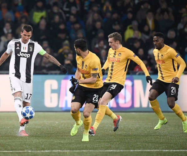 Champions League  - La Juventus perde ma chiude prima: vince lo Young Boys 2-1