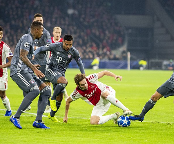Champions League - brivido Bayern Monaco: contro l'Ajax finisce 3-3!