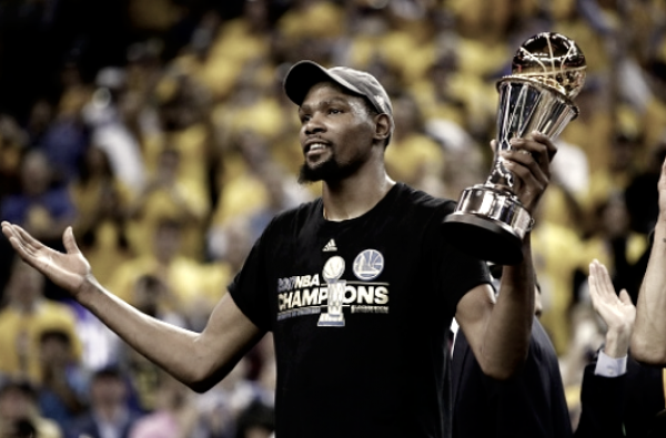 Kevin Durant MVP delle Finals NBA