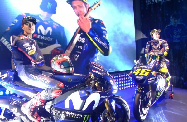 MotoGP, presentata la nuova M1: Yamaha sposa il blu