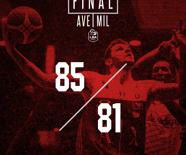 Legabasket - Un super Sykes guida Avellino alla vittoria contro Milano (85-81)