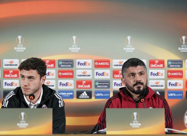 Milan, Gattuso in conferenza: "Poco turnover? Giusto dare continuità a chi fa bene"