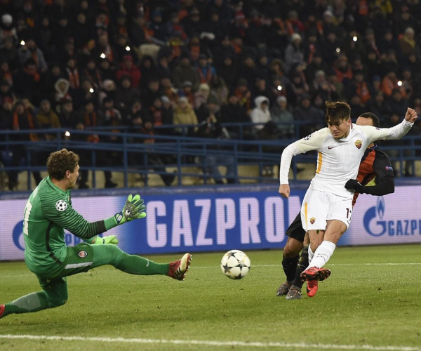 Champions League - Lo Shakhtar ribalta la Roma, ma il vantaggio è risicato (2-1)