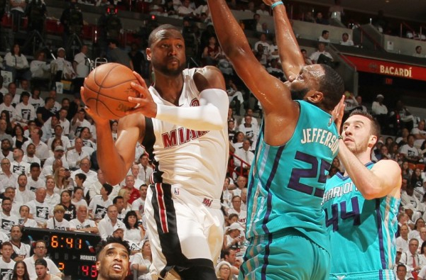 NBA - Wade trascina Miami: è 2-0 nella serie contro Charlotte