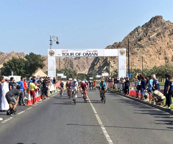 Tour of Oman, ultima volata a Kristoff. Lutsenko vince la corsa