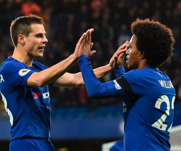 Premier League - Il Chelsea torna a sorridere: Crystal Palace battuto 2-1 grazie ad un super Willian