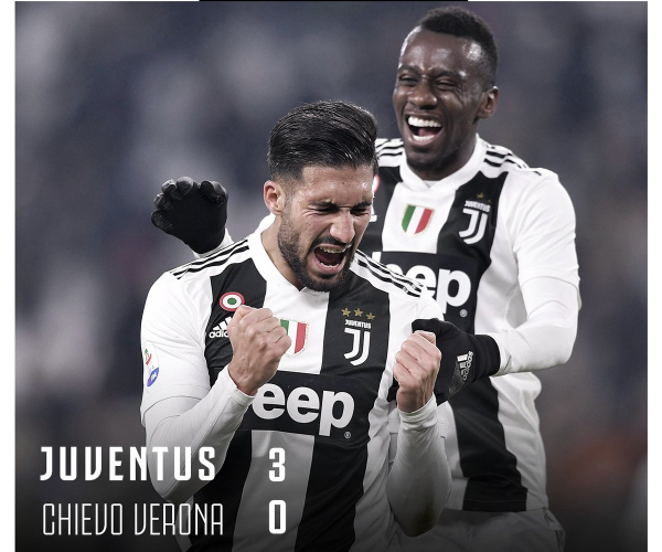 Serie A- La Juventus strapazza il Chievo (3-0)