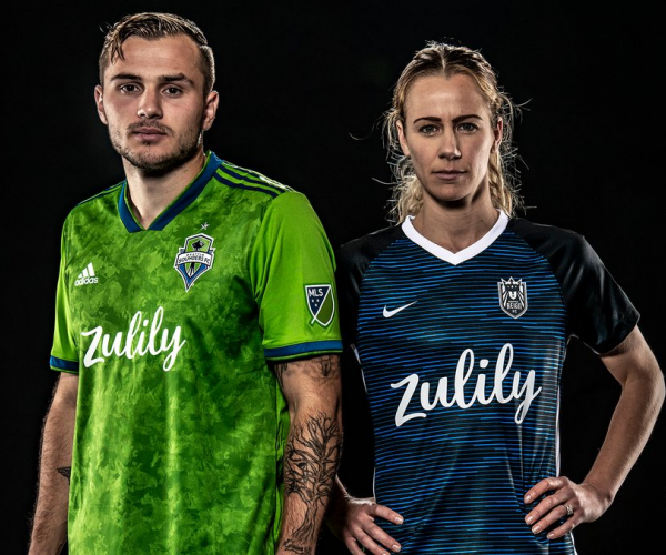 Zulily becomes the offcial jersey sponsor for Seattle Sounders FC and Seattle Reign FC