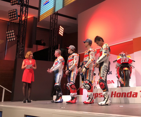 MotoGp- Ecco la nuova Honda del team Marquez-Lorenzo