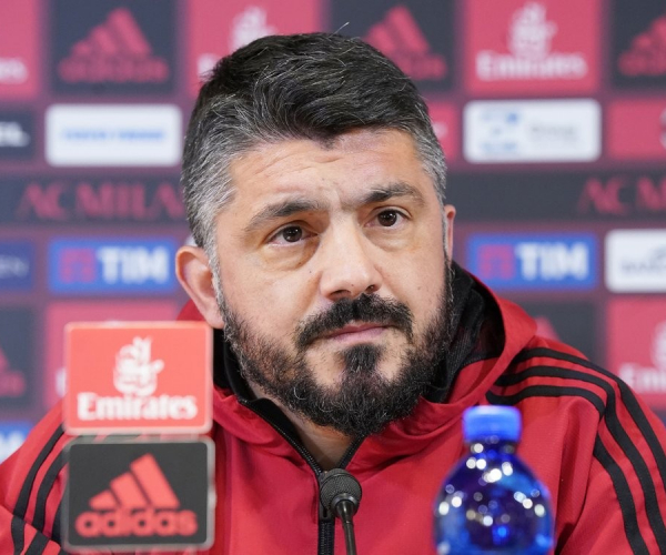Milan, Gattuso in conferenza: "Mi piacerebbe rimanere a lungo, ma devo darmi una calmata"