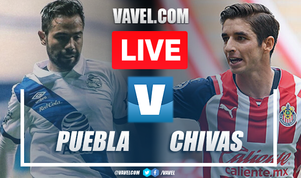 Goal and Summary of Puebla 1-0 Chivas in Liga MX 2023