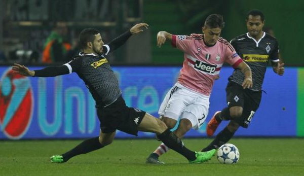 Borussia Moenchengladbach - Juventus, i bianconeri a fine partita