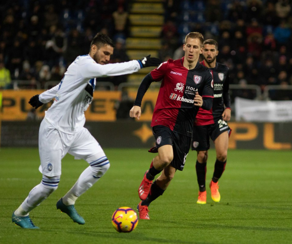Serie A - Hateboer stende il Cagliari: vince l'Atalanta 0-1