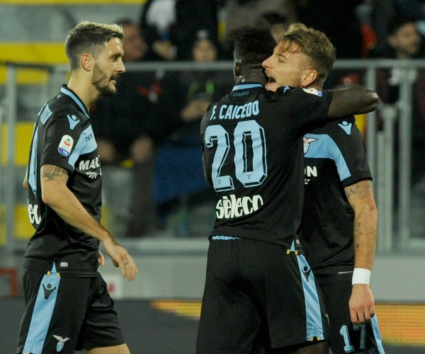 Lazio: tre punti contro il Frosinone ma qualche noia in vista dell'Empoli