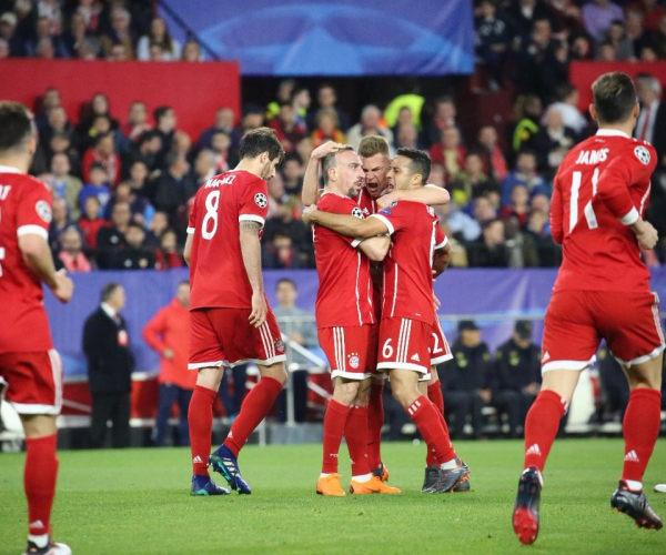 Inutile il goal di Sarabia: Bayern batte Siviglia grazie ad un autogoal e Thiago Alcantara