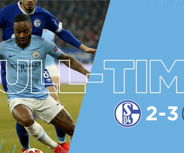 Champions League - Il City in dieci soffre ma vince 3-2 contro lo Schalke