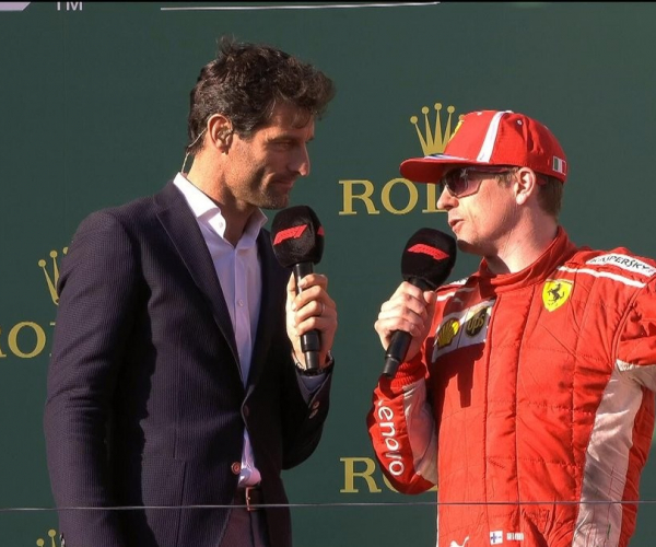 Formula 1 - Raikkonen completa il podio Ferrari: "Gara positiva"