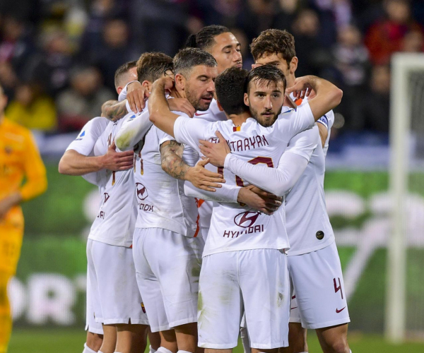 Serie A - La Roma vince in rimonta: 3-4 al Cagliari sempre più in crisi
