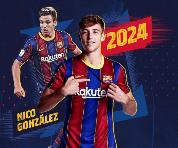 Nico González renueva con el Fútbol Club Barcelona