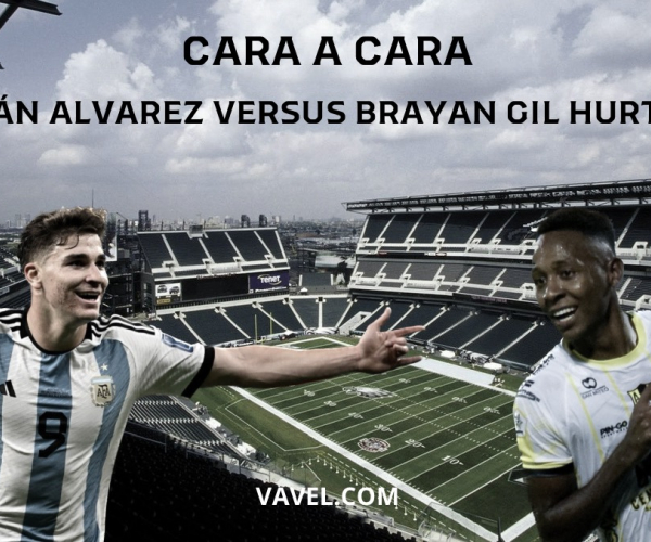Duelo de centrodelanteros: Julián Álvarez vs Brayan Gil Hurtado