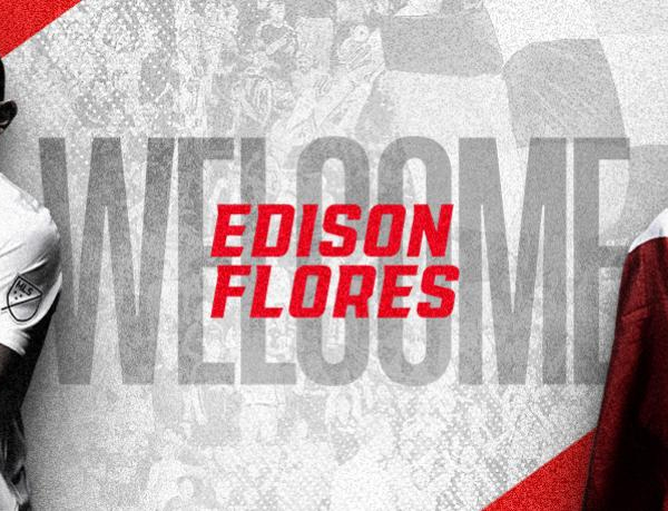 DC United firma a
Edison Flores como Designated Player