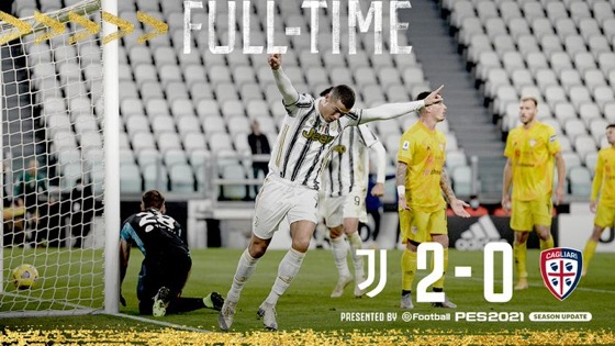 Serie A, una grande Juventus batte il Cagliari 2-0