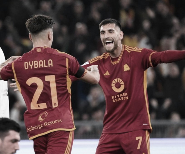 Roma goleia Cagliari em casa com show de Dybala e encosta no G4 da Serie A