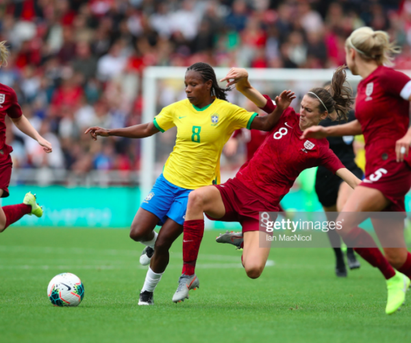 England women 1-2 Brazil women: Lionesses fail to make chances count