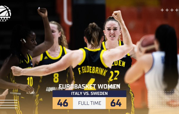 Eurobasket Women 2021 - La Svezia sorprende l'Italia: azzurre eliminate