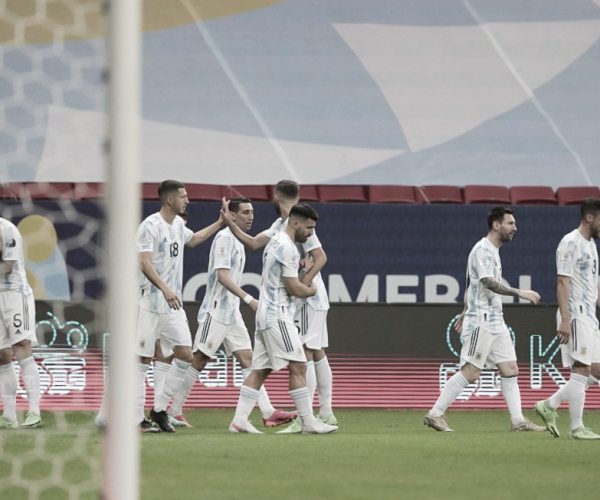 Argentina - Paraguay: puntuaciones de Argentina en la tercera jornada de la Copa América