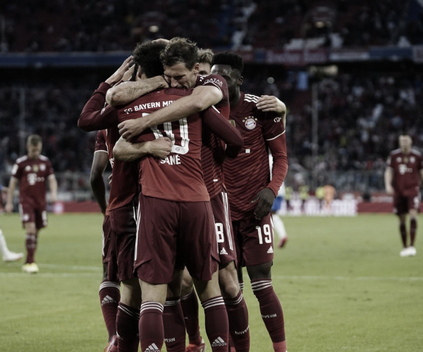 Goleada del Bayern Múnich ante el Hertha