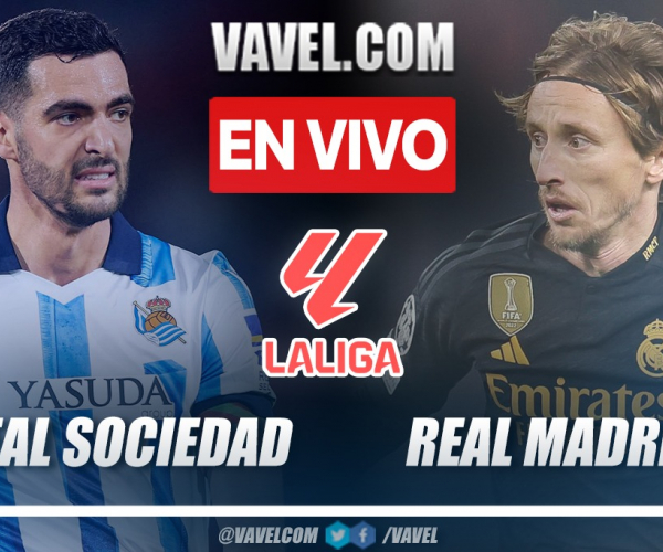 Real Sociedad vs Real Madrid EN VIVO: Partido  intenso (0-1)