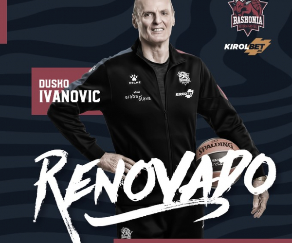 Saski Baskonia hace efectiva la renovación de Dusko Ivanovic