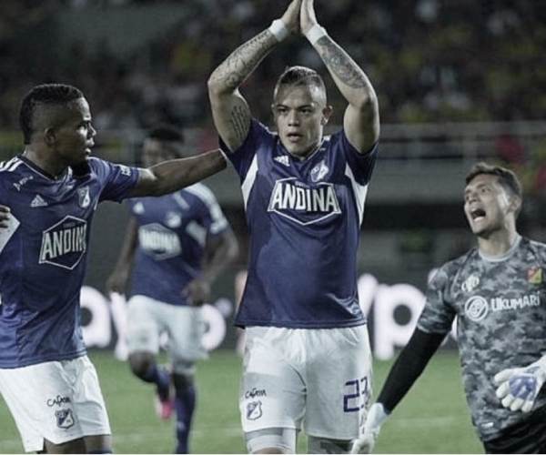 Resumen y goles: Millonarios 2-1 Jaguares en Liga BetPlay 2023-I