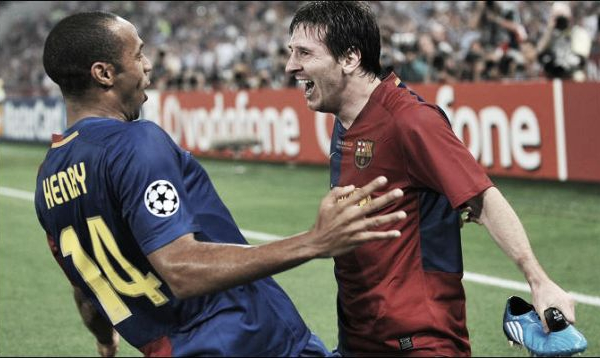 Quand Thierry Henry tacle Cristiano Ronaldo et Messi