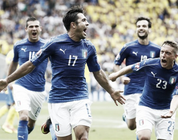 Conte praises Italian team after faith in Éder pays off