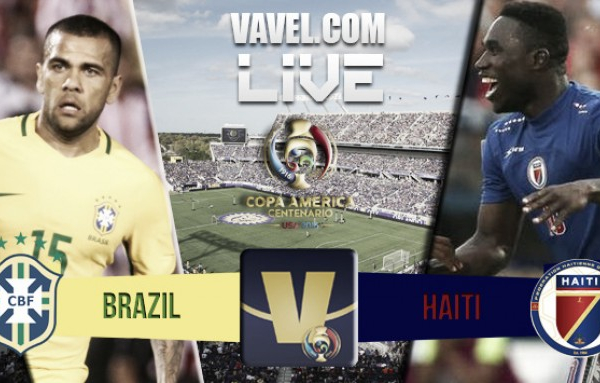 Resultado Brasil x Haiti pela Copa América Centenário 2016 (7-1)