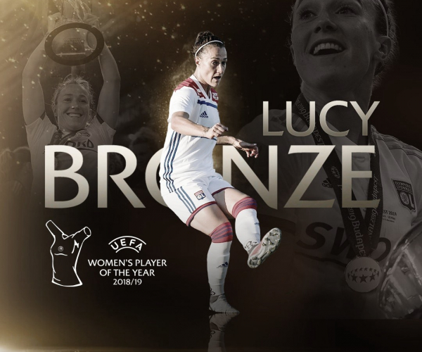 Lucy Bronze conquista prêmio de melhor jogadora da Europa