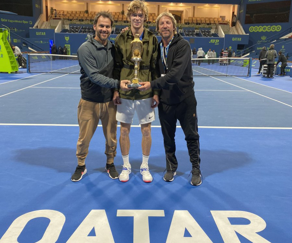 ATP Doha: La finale sorride a Rublev che vince il primo torneo dell'anno