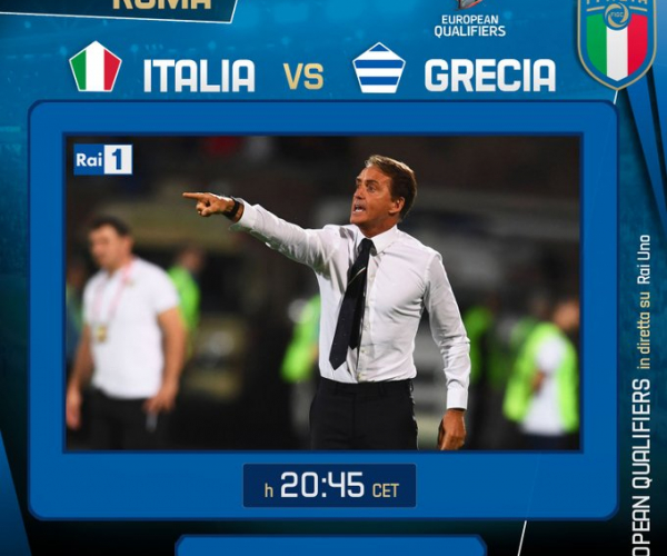 Verso Euro 2020 - L'Italia contro la Grecia per conquistare con tre turni d'anticipo la qualificazione per i prossimi Europei