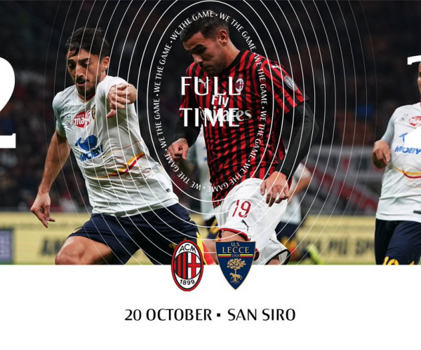 Serie A - Il Milan di Pioli sbatte sul Lecce: 2-2 a San Siro 