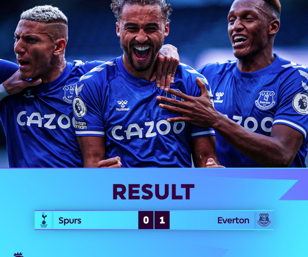 L'Everton fa crollare il Tottenham alla prima 1-0