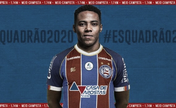 Após estar apalavrado com Santos, Elias é anunciado no Bahia