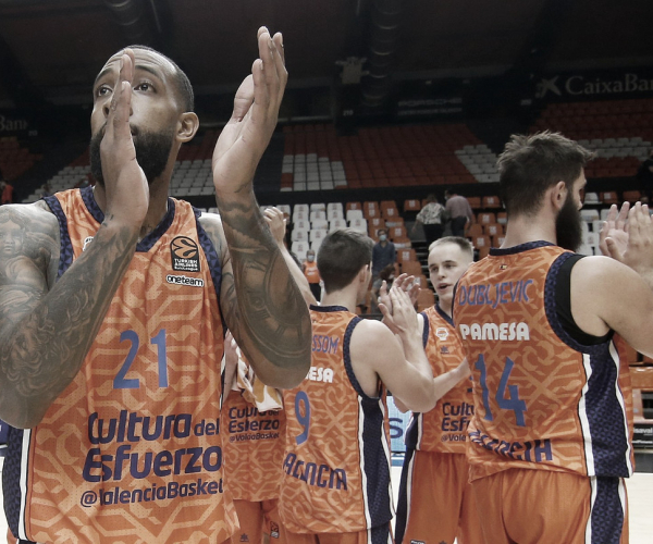 Valencia Basket logra vencer en un encuentro muy apretado