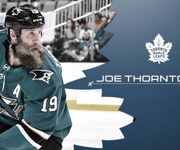 Thornton rumbo a los Maple Leafs a sus 41 años