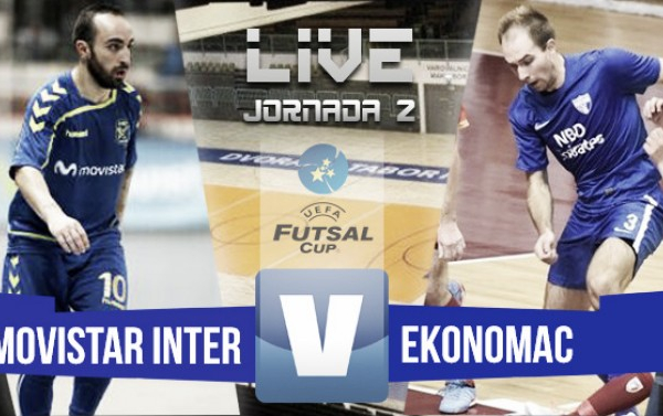 Resumen Movistar Inter 8-1 Ekonomac en UEFA Futsal Cup