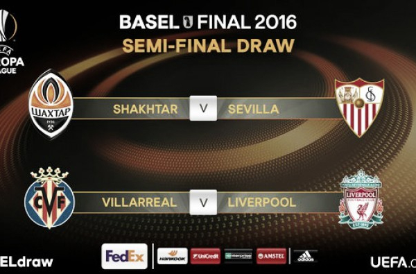 Europa League, il Liverpool trova il Villarreal in semifinale. Siviglia all'esame Shakthar